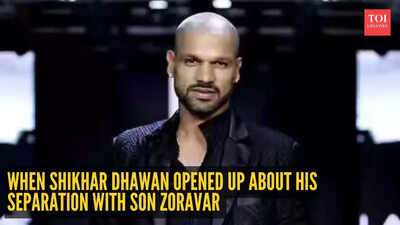 When Shikhar Dhawan opened up about his separation with son Zoravar and how he copes with it