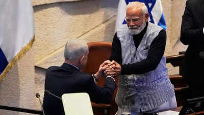 PM Modi condemns 'barbaric' Hamas attack in historic Knesset speech