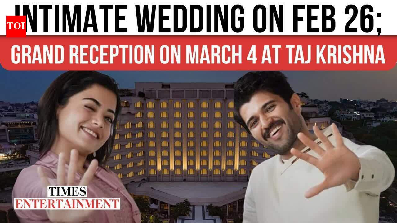 भगवान और देवी ऊर्जा! अनामिका खन्ना के वेडिंग लुक में रश्मिका मंदाना और विजय देवरकोंडा ने चौंका दिया