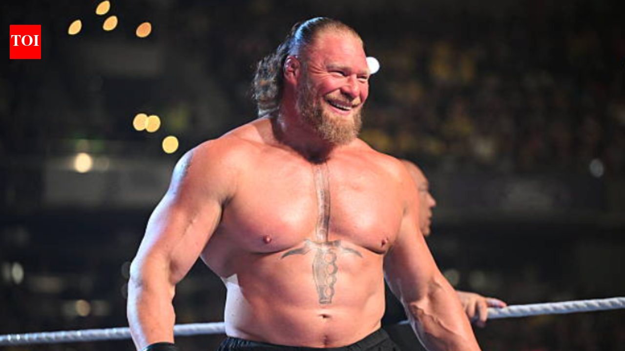 Brock Lesnar in the ring, highlighting his dominant WWE presence amid controversies