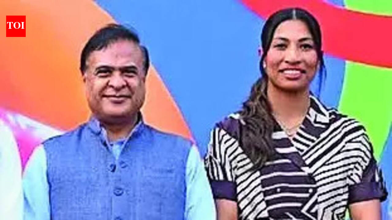 Himanta opens Rs 118cr Lovlina sports arena in Lakhimpur dist