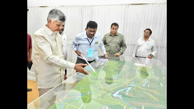 Naidu lays stone for Rs 456 crore Veligonda canal works