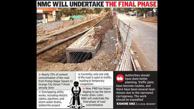 Storm Water Drain Being Laid, Pratap Nagar Road Work Gets Push