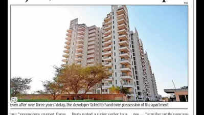 Pay Rs 78L compensation to buyers for delay in Gurgaon’s project, Rera tells developer