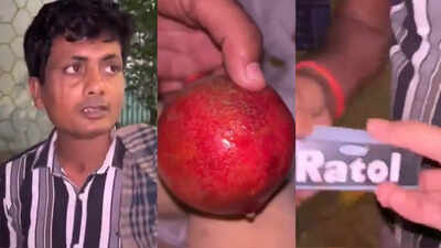 Toxic trade in Mumbai: Vendors caught applying rat poison to fruits in Malad; viral video sparks outrage
