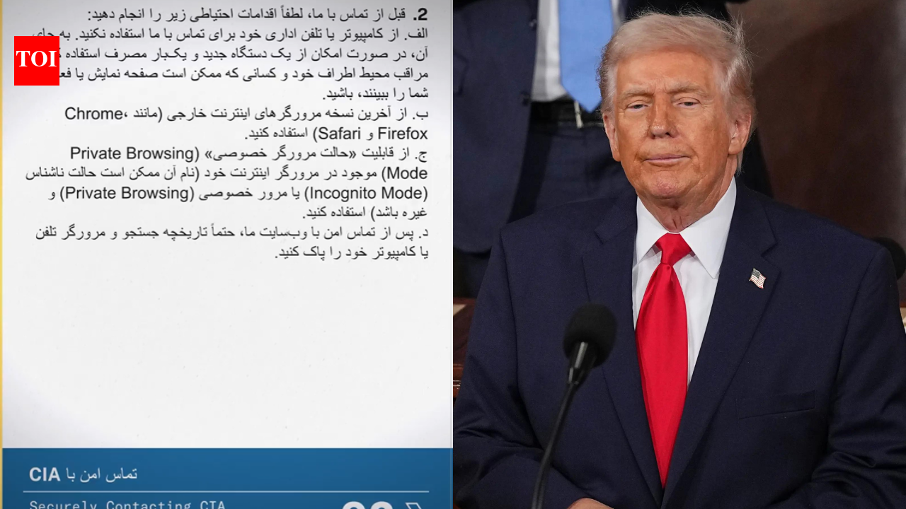 'Listening to your voice': CIA makes public appeal to Iranians in Farsi for 'secure contact'