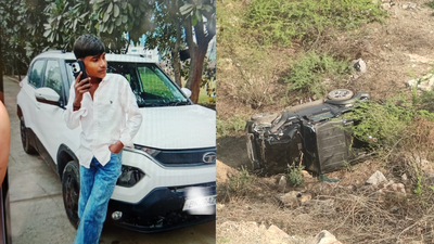 Stunt for reels turns fatal: Teen killed, 2 injured after Thar plunges into  50ft gorge in Faridabad