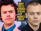 Harry Styles finally addresses baldness rumours and his response is pure Harry