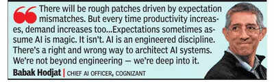Cognizant chief AI officer bets on AI future, rejects demise narrative