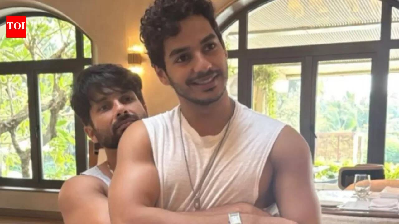 Shahid Kapoor rings in 45th birthday: Ishaan Khatter shares 30-year-old picture that will met your hearts
