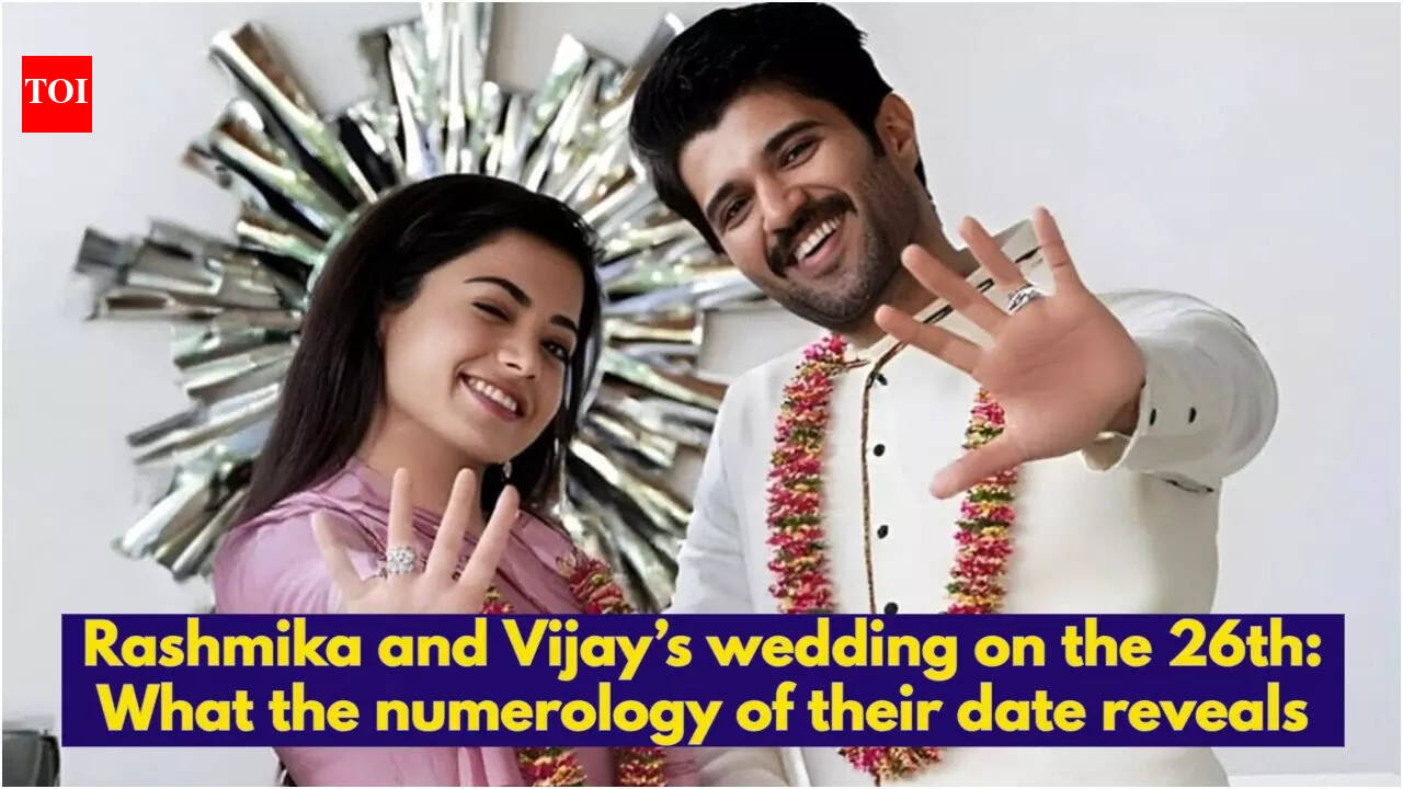 Rashmika Mandanna and Vijay Devorakonda's s wedding on the 26th: What the numerology of their date reveals