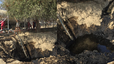 Panic grips Rajasthan's Kau Kheda village as crude oil seeps from farmer's field