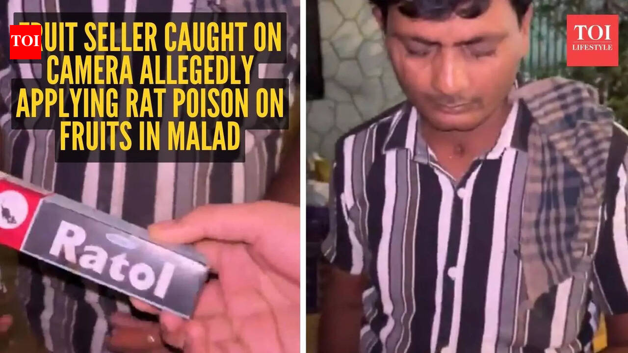 Mumbai shocker: Fruit seller caught on camera allegedly applying rat poison on fruits in Malad