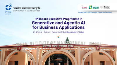 IIM Indore launches a new programme to turn office professionals into AI-ready talent