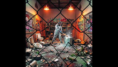 Stressed in the city? Delhiites are ‘Breaking Bad’ on weekends at rage rooms