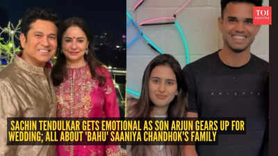 "Jab beta kisi ladki ko ghar leke aata hai...": Sachin Tendulkar gets emotional as son Arjun gears up for wedding; All about 'bahu' Saaniya Chandhok's family