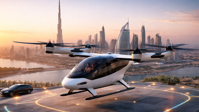 Dubai set to introduce Uber-bookable electric air taxis later this year