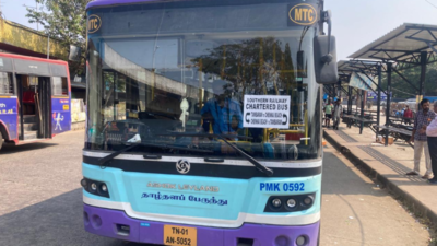 Southern Railway charters MTC buses to ease travel woes of suburban train commuters in Chennai
