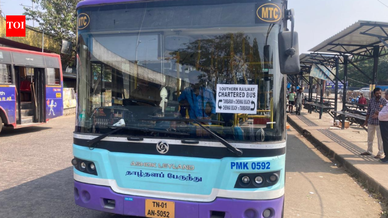 Southern Railway charters MTC buses to ease travel woes of suburban train commuters in Chennai