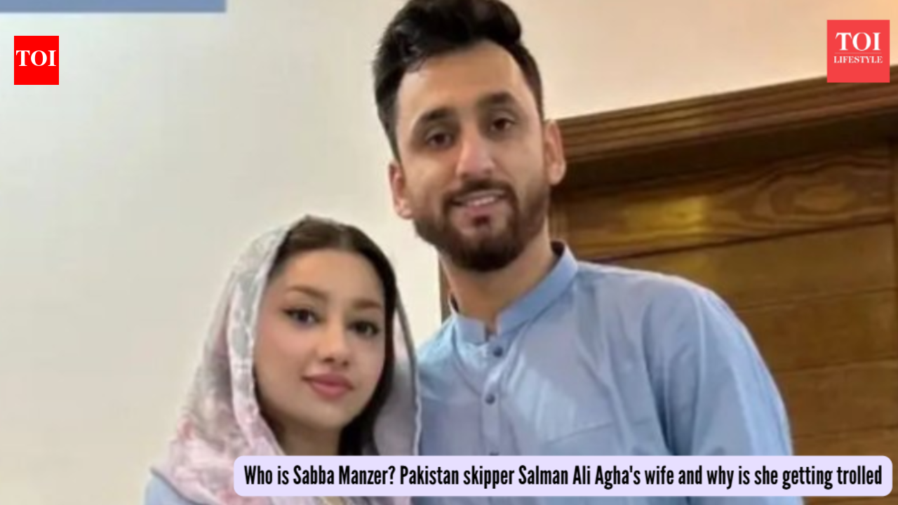 Who is Sabba Manzer? Pakistan skipper Salman Ali Agha's wife and why is she getting trolled