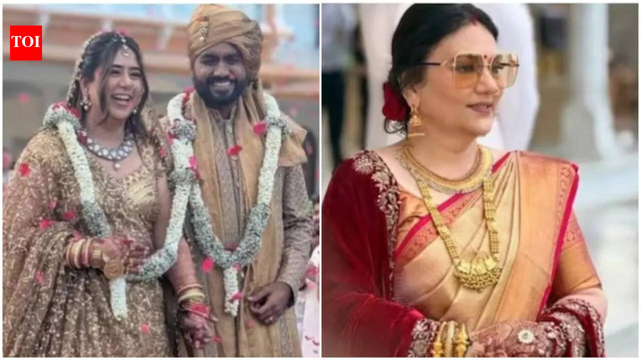 Ramayana actress Dipika Chikhlia's daughter Juhi gets married; see wedding pics