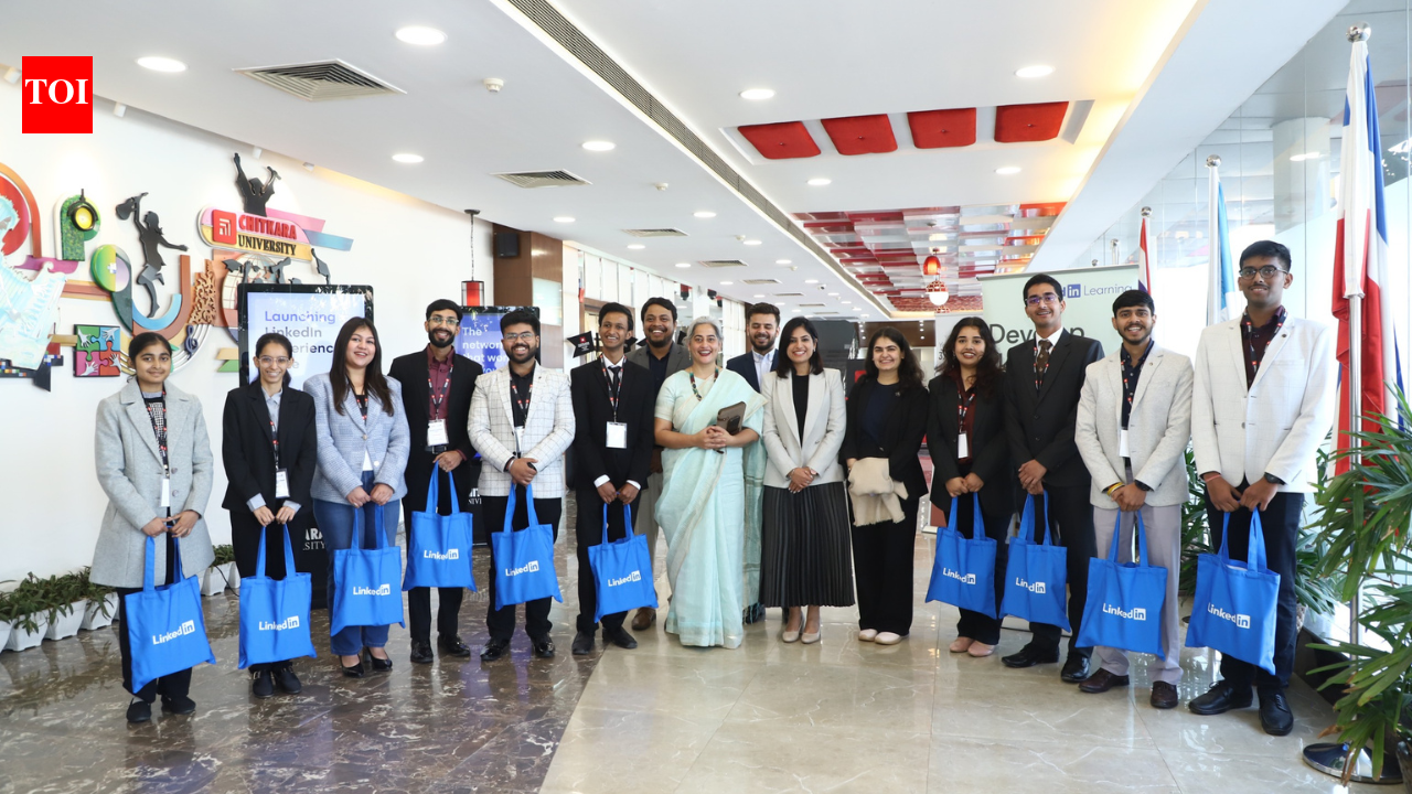 A momentous accomplishment: The inauguration of the LinkedIn Experience Zone at Chitkara University