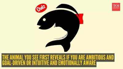 Psychology-based optical illusion personality test: Fish or cat? The animal you see first reveals if you are ambitious and goal-driven or intuitive and emotionally aware