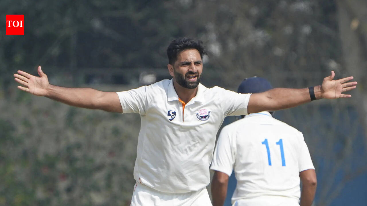 From Baramulla to the brink of history: Auqib Nabi's defining Ranji season