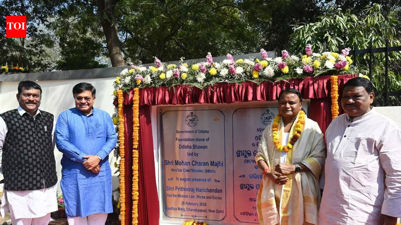 CM Majhi lays foundation for new Odisha Bhavan in New Delhi