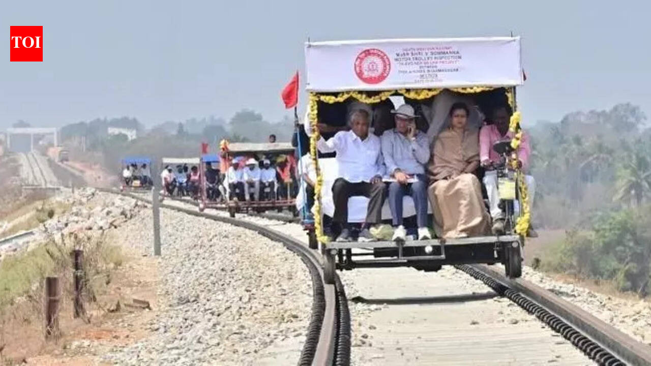 D’gere–C’durga railway line completion targeted for June 2027: V Somanna