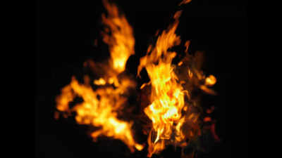 One burned alive, 5 houses gutted in West Champaran fire