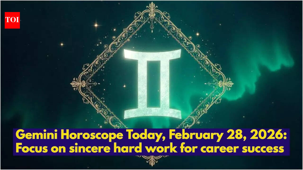 Gemini Horoscope Today, February 28, 2026: Focus on sincere hard work for career success