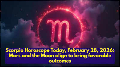 Scorpio Horoscope Today, February 28, 2026: Mars and the Moon align to bring favorable outcomes