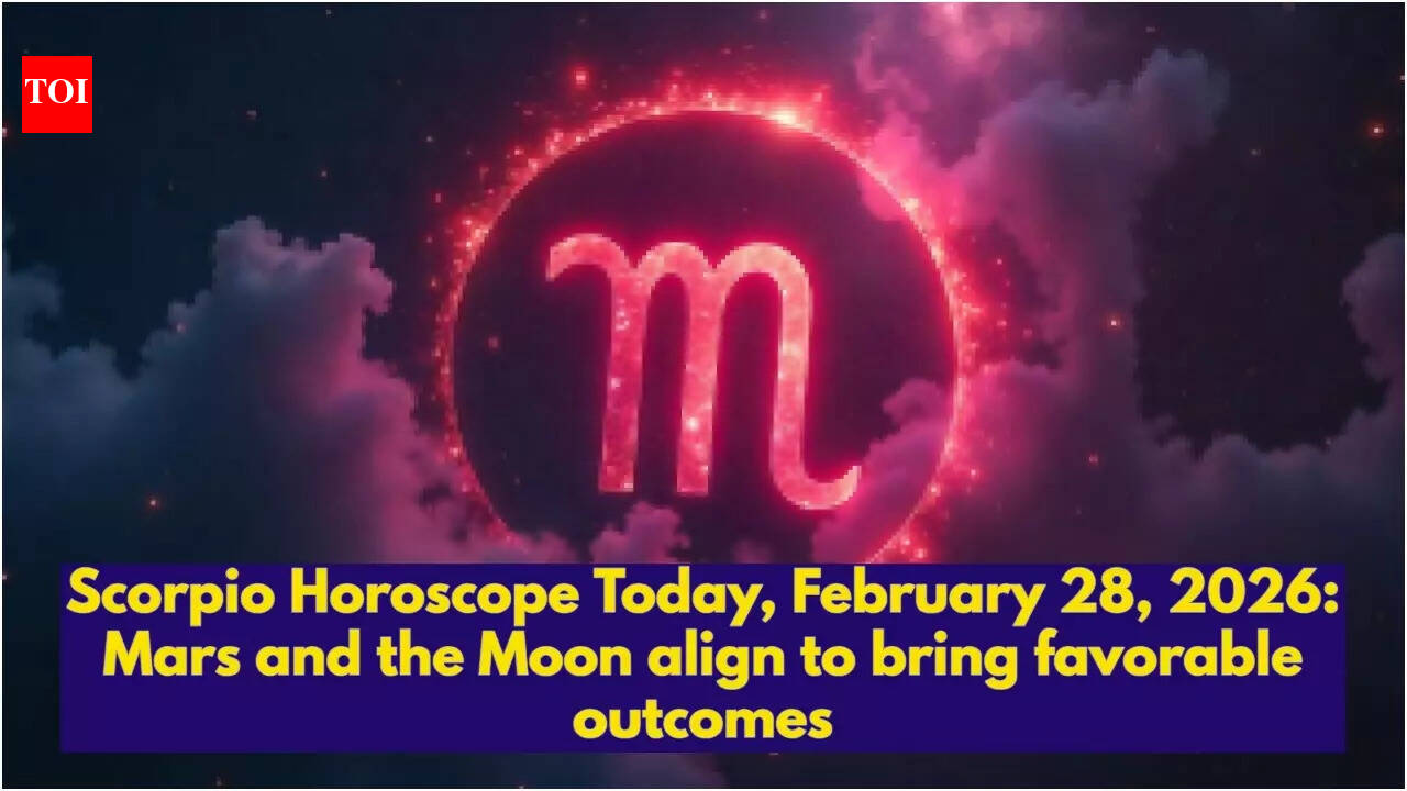 Scorpio Horoscope Today, February 28, 2026: Mars and the Moon align to bring favorable outcomes