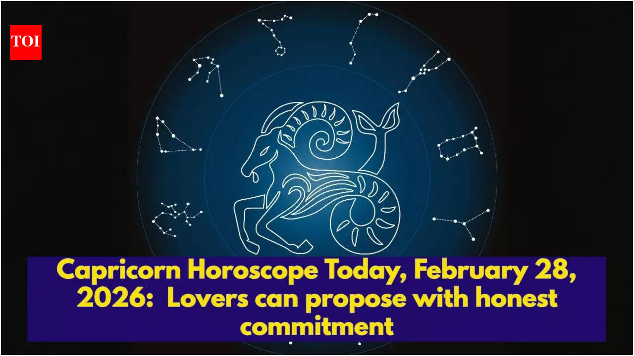 Capricorn Horoscope Today, February 28, 2026:  Lovers can propose with honest commitment