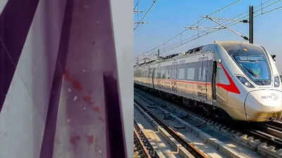 Selfies, slogans and spitting? Gutkha stains, litter spotted at newly-launched Namo Bharat RRTS stations