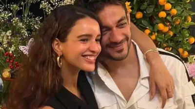 Tripti Dimri shares intimate birthday moments; Poses with rumoured boyfriend Sam Merchant