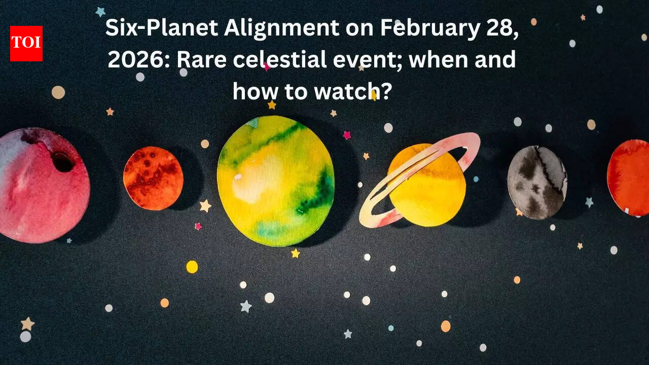 Six-Planet Alignment on February 28, 2026: Rare celestial event; when and how to watch?