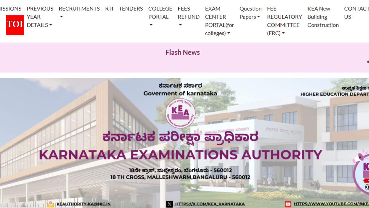 KCET 2026 registration ends today at cetonline.karnataka.gov.in: Direct link to apply and key details here
