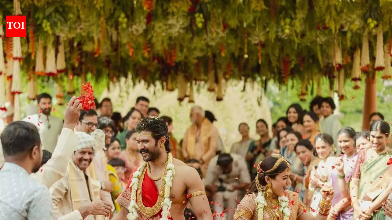 #TheWeddingOfVirosh: It’s officially Mr & Mrs Deverakonda!