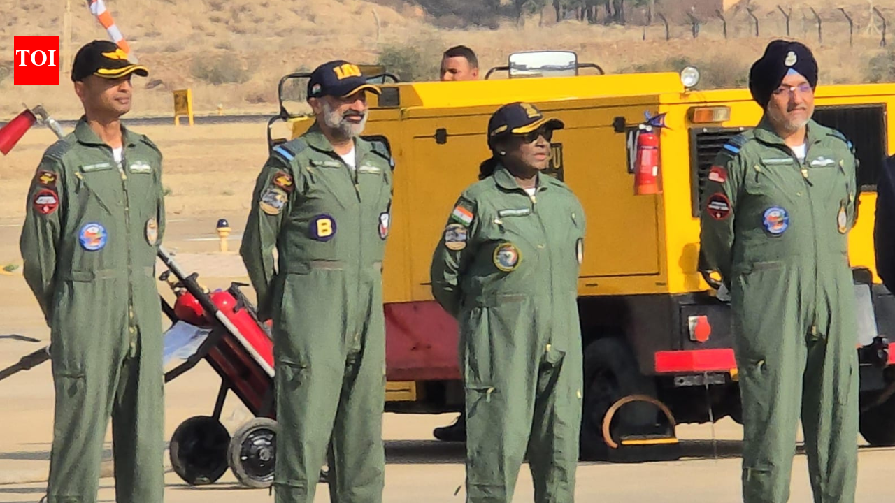 President Droupadi Murmu’s historic flight in ‘Prachand’ at Jaisalmer air force station: A moment of pride, message of indigenous strength echoes nationwide