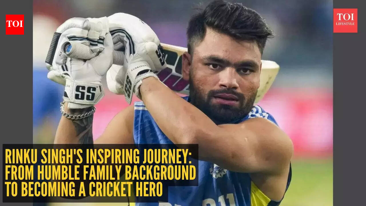 Rinku Singh's inspiring journey: From father working at a gas cylinder company to Rinku becoming a cricket hero and playing for the T20 World Cup