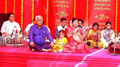 Milestone marked with devotion and music
