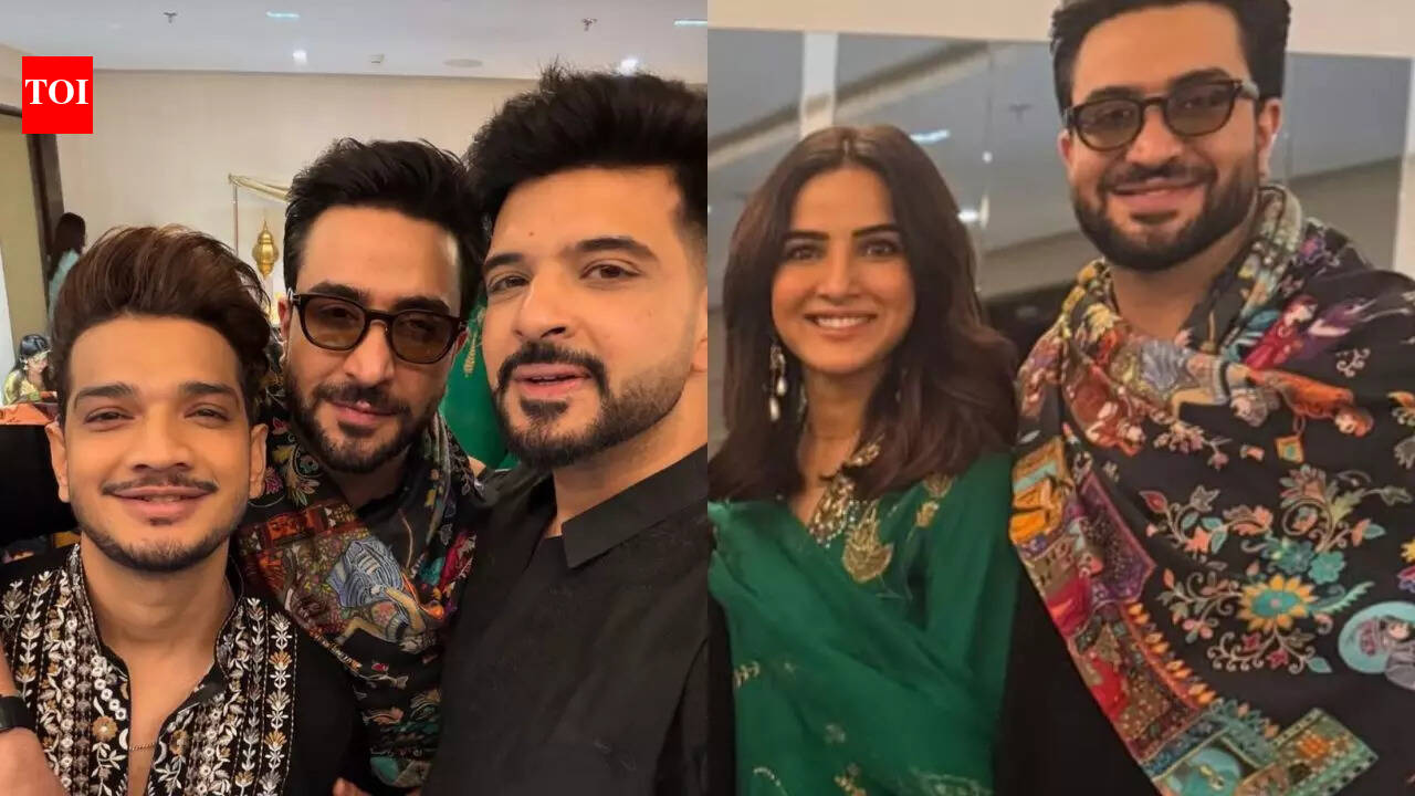 Aly Goni hosts an Iftaar dinner with Jasmin Bhasin on his birthday; Nia Sharma, Jannat Zubair and others join