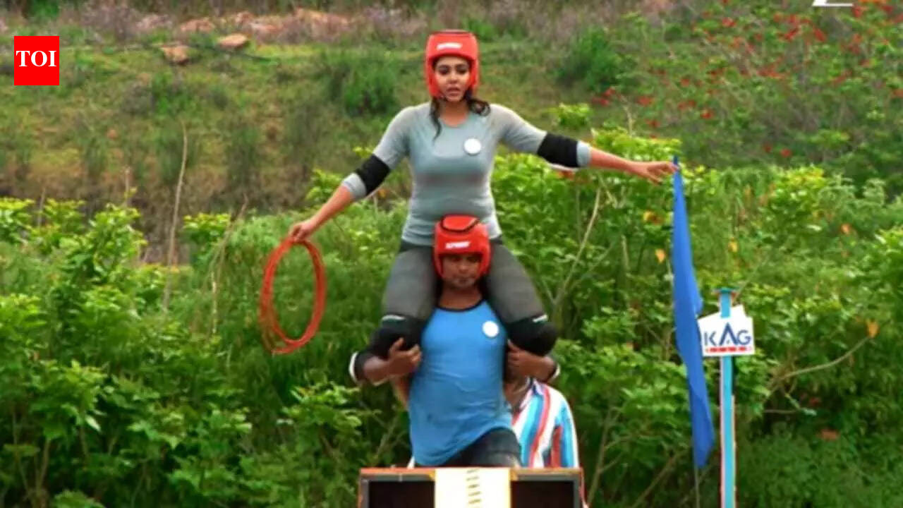 Killadi Jodis promo: Thangapandi lifts Chandhini Prakash in a fiery act that steals the spotlight