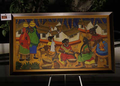 An artistic display of seminal works A. A. Almelkar and Akkitham Narayanan