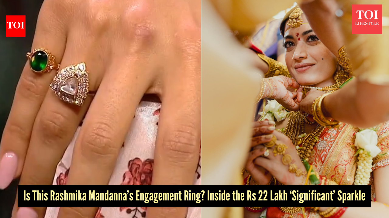 'Mrs Deverakonda' Rashmika Mandanna’s mysterious round diamond ring finally decoded - and yes, it’s her engagement ring
