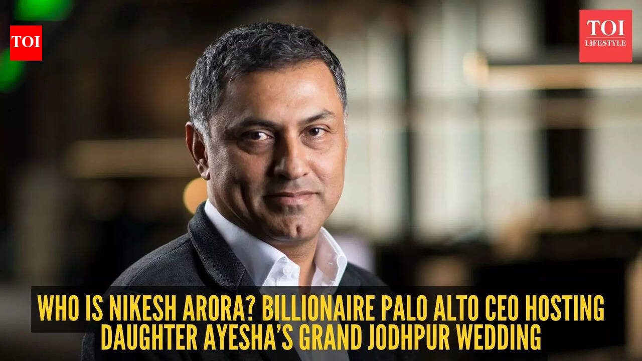 Who is Nikesh Arora? Palo Alto billionaire hosting grand Jodhpur wedding for daughter Ayesha and Jack Hughes