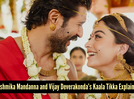 The 'Kaala Tikka' moment in Rashmika Mandanna and Vijay Deverakonda&rsquo;s wedding pics everyone is talking about
