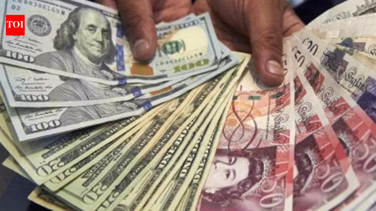 Forex reserves fall .119 billion to 3.608 billion – The Times of India